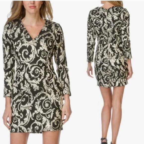 Anine Bing Dresses & Skirts - Anine Bing Brocade Foil Mini Dress